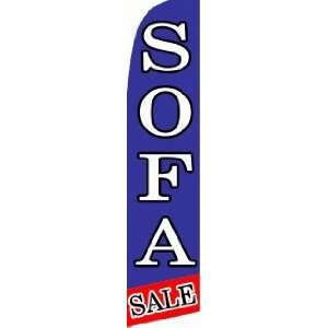 SOFA SALE 3 X Large Swooper Feather Flag