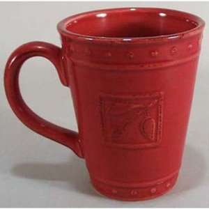 Signature Housewares 71056 Sorrento Tea 12 oz. Ruby Tea Mug (Set of 4 