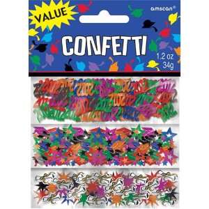  2012 MultiColored Confetti Toys & Games