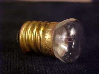   GE Mazda 701 2.2 volt Vintage Toy Button Head Lamp Light Bulbs  
