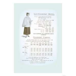  Lady Choristers Outfits Giclee Poster Print, 18x24