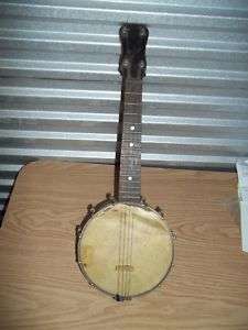 Vintage S.S. Stewart Collegian Banjo Ukelele LOOK  