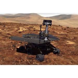  Artists Rendition of Mars Rover , 48x72