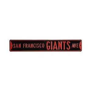 Authentic Street Signs San Francisco Giants Street Sign   One Color No 