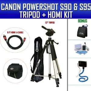   Tripod for Canon PowerShot S90 and Canon PowerShot S95 Electronics