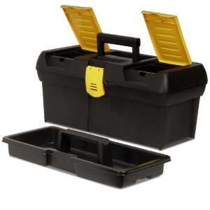Stanley 16 Tool Box w/ (2) Organizers & Tool Tray   Model #016011R 