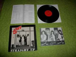 STIFF Straight Up LP Record Album   PRE LILLIAN AXE   1987   Private 