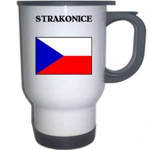  Czech Republic   STRAKONICE White Stainless Steel Mug 