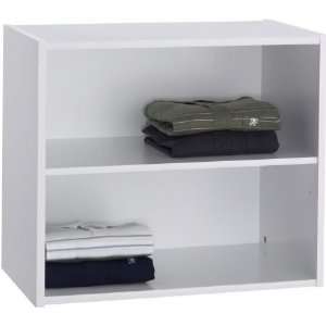  Ameriwood 7106015T White 2 Shelf Closet Storage