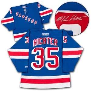 Mike Richter New York Rangers Autographed/Hand Signed Hockey Jersey