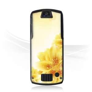  Design Skins for Motorola L7   Yellow Flowers Design Folie 