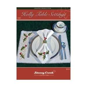Stoney Creek Chart Packs Holly Table Settings SCC C057; 2 Items/Order
