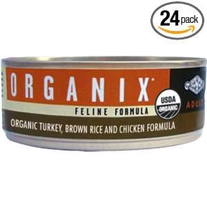 Castor & Pollux Organix Feline Formula, Turkey, Brown Rice & Chicken 