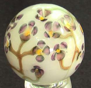 RPC Marbles XXL Hand Made Glass Marble On the Fence  