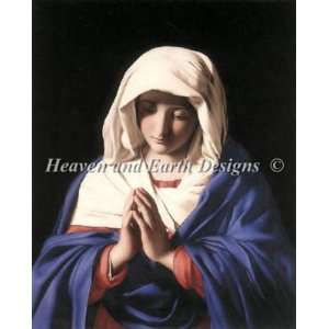   , The (Virgin Mary)   Cross Stitch Pattern Arts, Crafts & Sewing