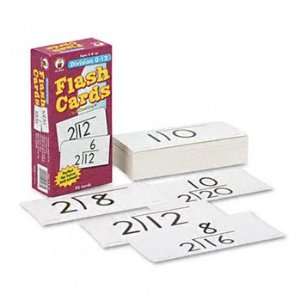 Division Facts Flash Cards CARD,FLASH,DIVISION 0 12 3860104 (Pack of15 