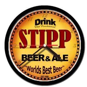  STIPP beer and ale cerveza wall clock 