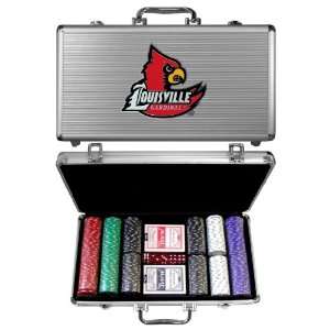  Louisville Cardinals 300 pc. Poker Game Set   NCAA College 