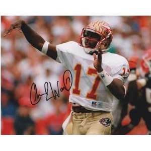  Charlie Ward Autographed/Hand Signed Florida State 