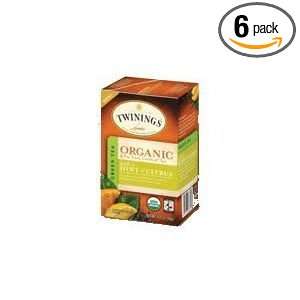 Twinings North America Inc. Tea, Og, Green, Hint Citrus, 20 Count 