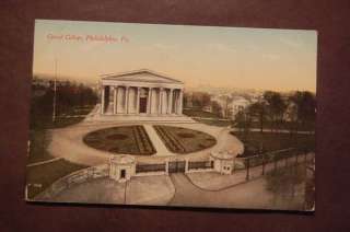 Girard College, Philadelphia, PA. Old Vintage Postcard  