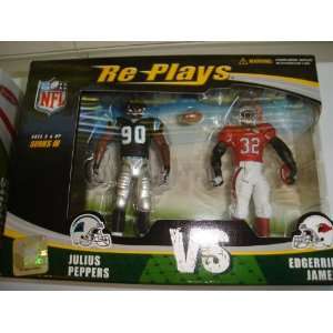  Re Plays NFL 2 Pack Carolina Panthers Julius Peppers and 