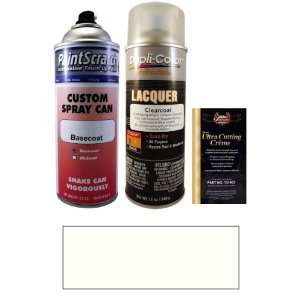  12.5 Oz. New Glacier White Spray Can Paint Kit for 1992 Jaguar All 