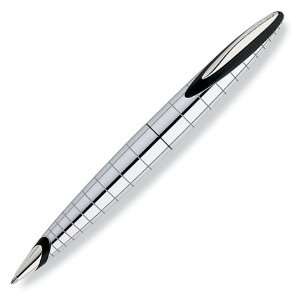  Cross Verve Radial Chrome Ballpoint Pen with Charcoal Tone 