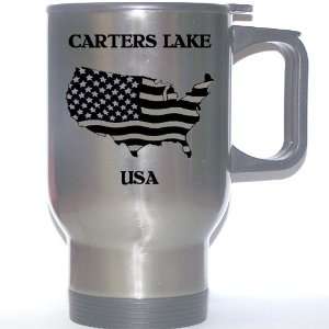  US Flag   Carters Lake, Georgia (GA) Stainless Steel Mug 