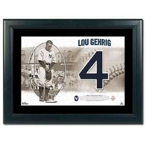 UD Jersey #s Yankees Lou Gehrig Luckiest Man Speech  