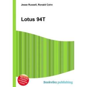  Lotus 94T Ronald Cohn Jesse Russell Books