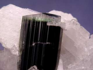 VERY FINE STAK NALA TOURMALINE CRYSTAL ON FELDSPAR COMBINATION  