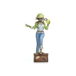  Go Go Casino Vacation Alley Cat Figurine by Margaret Le 