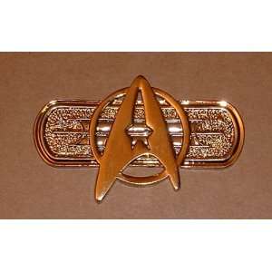  Star Trek Classic Movie FEDERATION INSIGNIA Chest PIN 