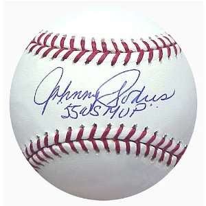  Johnny Podres Autographed Baseball with World Series MVP 