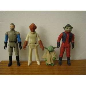  Star Wars Vintage Action Figures 