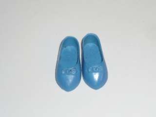   Tammy Pepper & Topper Penny Brite Squishy Blue Bow Shoes HTF BLUE MINT