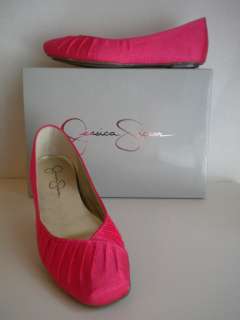 Jessica Simpson Emmly Pink Square Toe Ballet Flat  