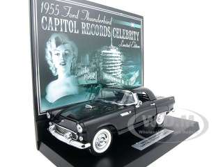   diecast car model of 1955 ford thunderbird capital records celebrity 1