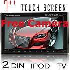   In One 7Car Audio Stereo DVD Player 2Din TV+REAR CAMERA+Crazy Sale