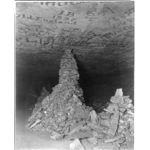   Ky.   Mammoth Cave Kinhickys Cairn stalagmite 1891