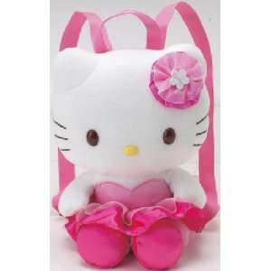  Hello Kitty   Plush Backpack Pink Tutu Toys & Games