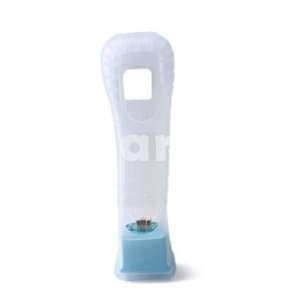 Motion Plus with Silicon Case for Nintendo Wii Light Blue