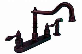 Banner Vintage K Kitchen Faucet with Spray in Oil Rubbed Bronze Model 