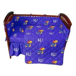  College Covers Kansas Crib Bedding Series Kansas Crib 