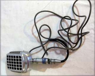 super cardio monoplex uni directional crystal microphone by shure 