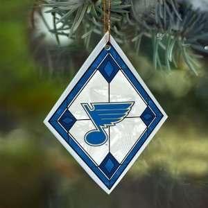  St. Louis Blues Art Glass Ornament