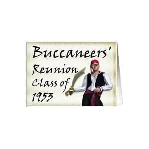  Buccaneers Reunion, Class of 1953 Card Health & Personal 