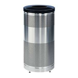  S/S w/ Black Top Rubbermaid S3SST Perforated Stainless 