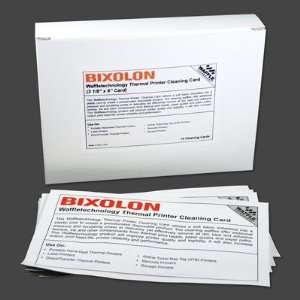  Bixolon Waffletechnology Thermal Printer Cleaning Card (3 